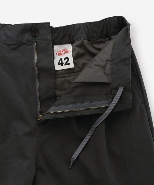DANTON（ダントン）の「DANTON | コットンナイロンツイル 2タックワイドイージーパンツ MEN（その他パンツ・メンズ・チャコール/ネイビー・42/44/40）」の7枚目の写真