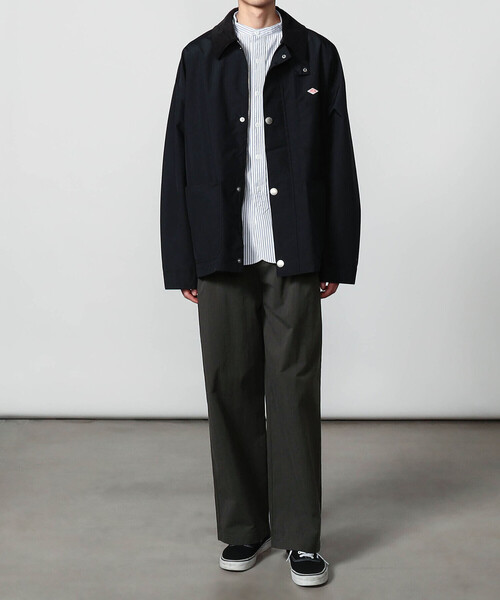 DANTON（ダントン）の「DANTON | コットンナイロンツイル 2タックワイドイージーパンツ MEN（その他パンツ・メンズ・チャコール/ネイビー・42/44/40）」の15枚目の写真