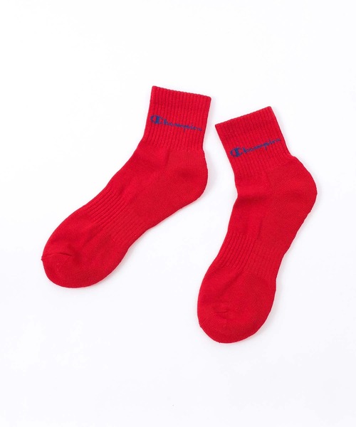 Champion（チャンピオン）の「【3足セット】Champion レディース メンズ スクリプトロゴ 消臭糸使用 足底パイル アーチサポート ショート丈 ソックス  92897503（ソックス/靴下・メンズ・その他3/その他2/ブラック・S/L/M）」の15枚目の写真