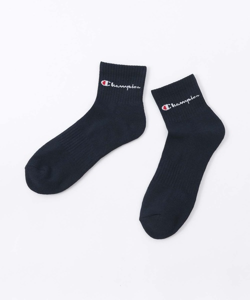Champion（チャンピオン）の「【3足セット】Champion レディース メンズ スクリプトロゴ 消臭糸使用 足底パイル アーチサポート ショート丈 ソックス  92897503（ソックス/靴下・メンズ・その他3/その他2/ブラック・S/L/M）」の16枚目の写真