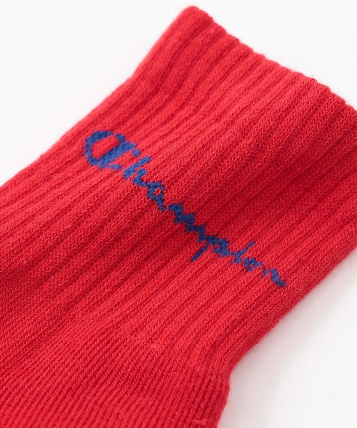 Champion（チャンピオン）の「【3足セット】Champion レディース メンズ スクリプトロゴ 消臭糸使用 足底パイル アーチサポート ショート丈 ソックス  92897503（ソックス/靴下・メンズ・その他3/その他2/ブラック・S/L/M）」の17枚目の写真