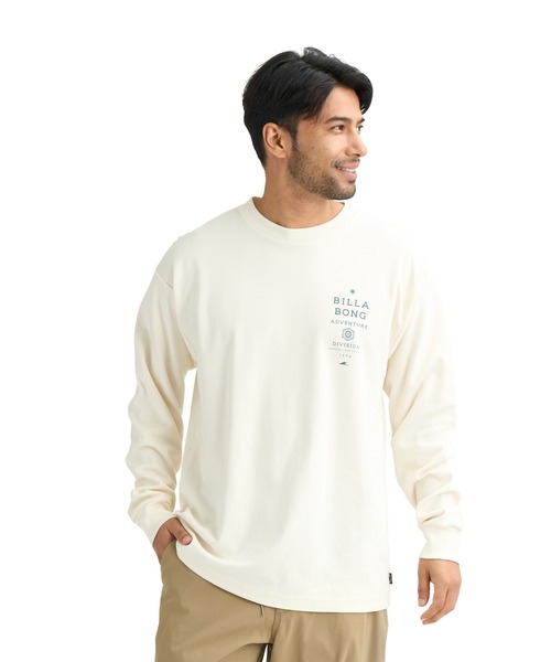 BILLABONG(ビラボン)の「ビラボン BILLABONG アウトドアカジュアル 長袖Tシャツ SONORAN(Tシャツ/カットソー・メンズ・クリーム/ブラウン・M/L)」の2枚目の写真