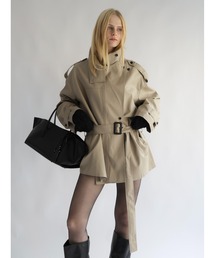 AMOMMA（アモマ）の「ISABELLA SHORT TRENCH COAT（トレンチコート）」