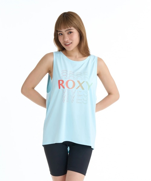 ROXY（ロキシー）の「ROXY ウィメンズ FITNESS GO TIME その他トップス 【2026年春夏モデル】/ロキシーUVカットタンクトップ（タンクトップ・レディース・ブラック/ミント/ホワイト・SMALL/MEDIUM/LARGE）」の3枚目の写真