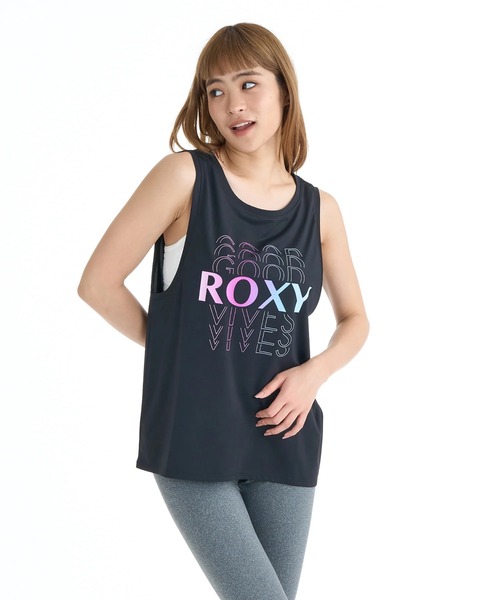 ROXY（ロキシー）の「ROXY ウィメンズ FITNESS GO TIME その他トップス 【2026年春夏モデル】/ロキシーUVカットタンクトップ（タンクトップ・レディース・ブラック/ミント/ホワイト・SMALL/MEDIUM/LARGE）」の11枚目の写真