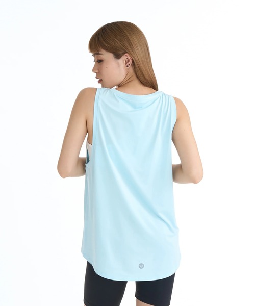 ROXY（ロキシー）の「ROXY ウィメンズ FITNESS GO TIME その他トップス 【2026年春夏モデル】/ロキシーUVカットタンクトップ（タンクトップ・レディース・ブラック/ミント/ホワイト・SMALL/MEDIUM/LARGE）」の9枚目の写真