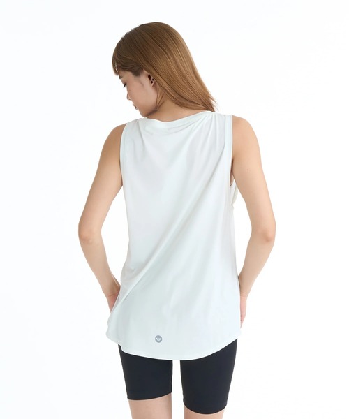ROXY（ロキシー）の「ROXY ウィメンズ FITNESS GO TIME その他トップス 【2026年春夏モデル】/ロキシーUVカットタンクトップ（タンクトップ・レディース・ブラック/ミント/ホワイト・SMALL/MEDIUM/LARGE）」の10枚目の写真