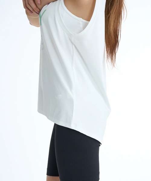 ROXY（ロキシー）の「ROXY ウィメンズ FITNESS GO TIME その他トップス 【2026年春夏モデル】/ロキシーUVカットタンクトップ（タンクトップ・レディース・ブラック/ミント/ホワイト・SMALL/MEDIUM/LARGE）」の8枚目の写真