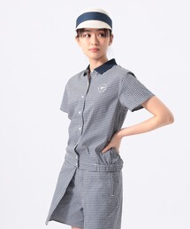 BEAMS GOLF（ビームスゴルフ）の「ORANGE LABEL   クールマックス(R) サッカー ストレッチ シャツ(吸水速乾)（シャツ/ブラウス）」