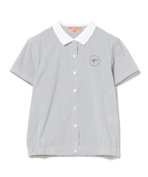 BEAMS GOLF(ビームスゴルフ)の「ORANGE LABEL / クールマックス(R) サッカー ストレッチ シャツ(吸水速乾)(シャツ/ブラウス・レディース・グレー/グリーン/その他1・LARGE/MEDIUM/SMALL)」の13枚目の写真