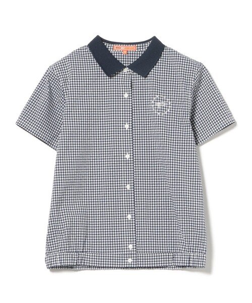 BEAMS GOLF(ビームスゴルフ)の「ORANGE LABEL / クールマックス(R) サッカー ストレッチ シャツ(吸水速乾)(シャツ/ブラウス・レディース・グレー/グリーン/その他1・LARGE/MEDIUM/SMALL)」の22枚目の写真