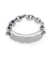 Dr MONROE（ドクターモンロー）の「SV925 シルバーウェーブプレートチェーンリング（リング）」