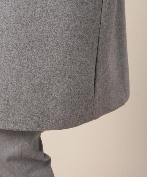 BEAUTY&YOUTH UNITED ARROWS（ビューティーアンドユースユナイテッドアローズ）の「BY メルトン バルカラー コート ◆（ステンカラーコート・メンズ・グレー/ネイビー/ブラック・SMALL/MEDIUM/LARGE/X-LARGE）」の18枚目の写真