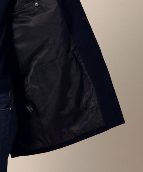 BEAUTY&YOUTH UNITED ARROWS（ビューティーアンドユースユナイテッドアローズ）の「BY メルトン バルカラー コート ◆（ステンカラーコート・メンズ・グレー/ネイビー/ブラック・SMALL/MEDIUM/LARGE/X-LARGE）」の13枚目の写真