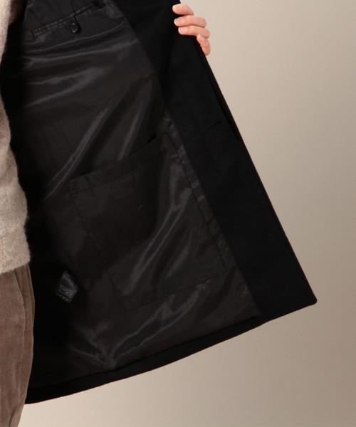 BEAUTY&YOUTH UNITED ARROWS（ビューティーアンドユースユナイテッドアローズ）の「BY メルトン バルカラー コート ◆（ステンカラーコート・メンズ・グレー/ネイビー/ブラック・SMALL/MEDIUM/LARGE/X-LARGE）」の17枚目の写真