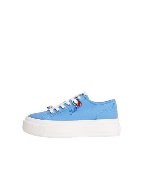 tommy jeans（トミー ジーンズ）の「フラッグチャームプラットフォームスニーカー（スニーカー・レディース・ブルー・23.5cm/23cm/24.5cm/24cm）」の7枚目の写真