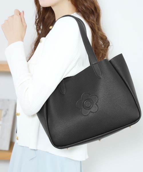 シュリンクWフェイス トート（トートバッグ）｜MARY QUANT（マリー