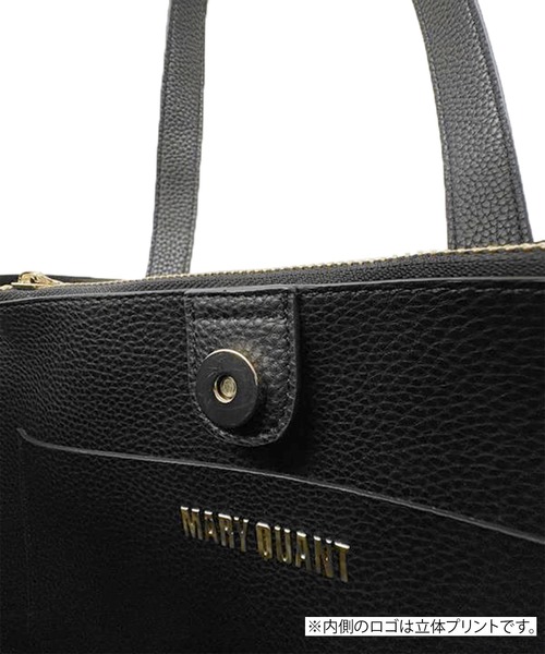 MARY QUANT(マリークワント)の「シュリンクWフェイス トート(トートバッグ・レディース・ブラック・FREE)」の5枚目の写真