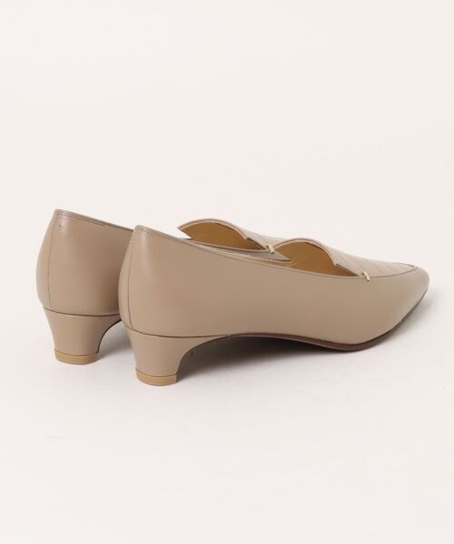 MACKINTOSH LONDON(マッキントッシュ ロンドン)の「ポインテッドトゥデザインパンプス(パンプス・レディース・サンドベージュ/ブラック・23.0cm/23.5cm/24.0cm/24.5cm/22.5cm)」の3枚目の写真