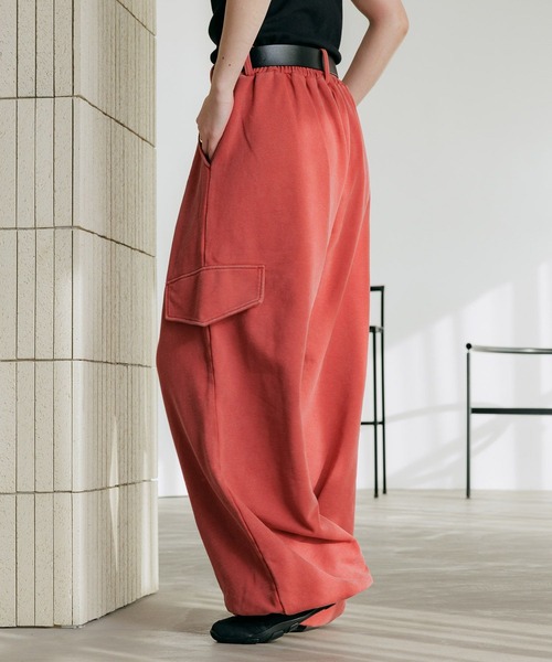 PAGEBOY（ページボーイ）の「【接触冷感/2サイズ展開】アイススウェットパンツ（その他パンツ・レディース・ブラック/オートミール/レッド・MEDIUM/SMALL）」の12枚目の写真