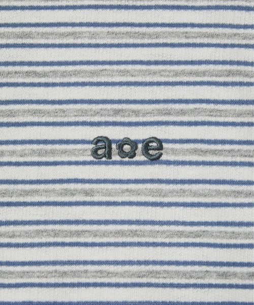 aeae(エーイーエーイー)の「STRIPE HOODIE ZIP-UP(パーカー・レディース・グリーン/グレー・FREE)」の5枚目の写真