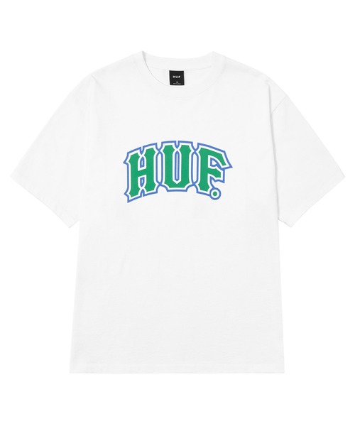HUF(ハフ)の「CLASSIC ARCH TEE(Tシャツ/カットソー・メンズ・ブラック/アッシュグレー/ホワイト/ネイビー・S/M/L/XL/XXL)」の5枚目の写真