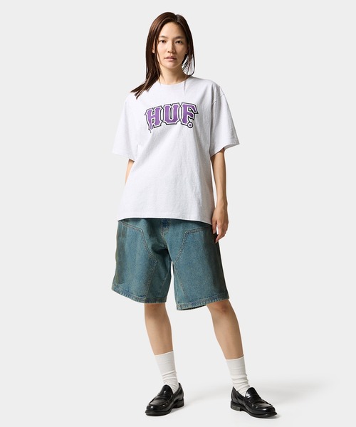 HUF(ハフ)の「CLASSIC ARCH TEE(Tシャツ/カットソー・メンズ・ブラック/アッシュグレー/ホワイト/ネイビー・S/M/L/XL/XXL)」の19枚目の写真