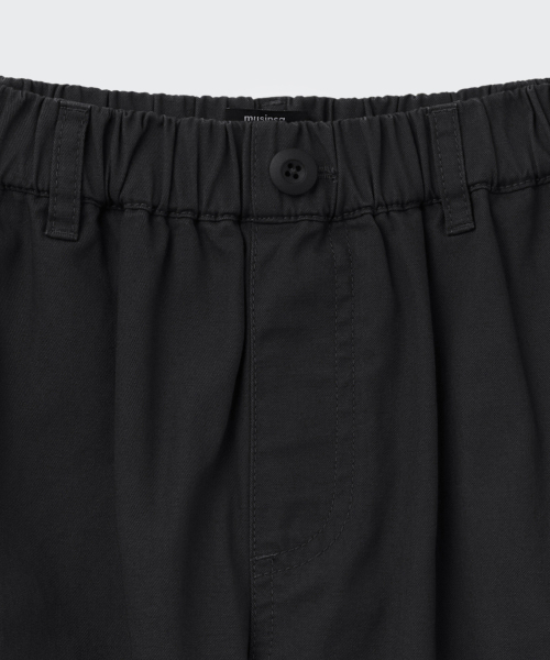 MUSINSA STANDARD KIDS（ムシンサスタンダードキッズ）の「コットンバンディングパラシュートカーゴパンツ[ブラック]（その他パンツ・レディース・その他・100/110/120/130/140/150/160）」の10枚目の写真