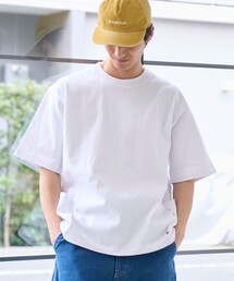 coen | RepurヘビーコットンサイドポケットTシャツ【抗菌性、消臭性】(Tシャツ/カットソー)