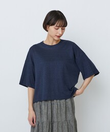 LOISIR | リネン天竺ショートTシャツ(Tシャツ/カットソー)