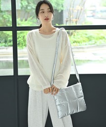 STYLE DELI（スタイルデリ）の「【BLK001】ナイロンジッパーショルダーケース（ショルダーバッグ）」