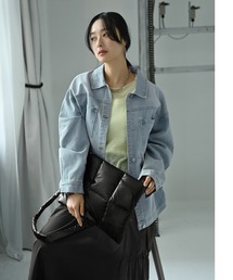 STYLE DELI（スタイルデリ）の「【BLK001】ナイロンジッパーショルダーケース（ショルダーバッグ）」