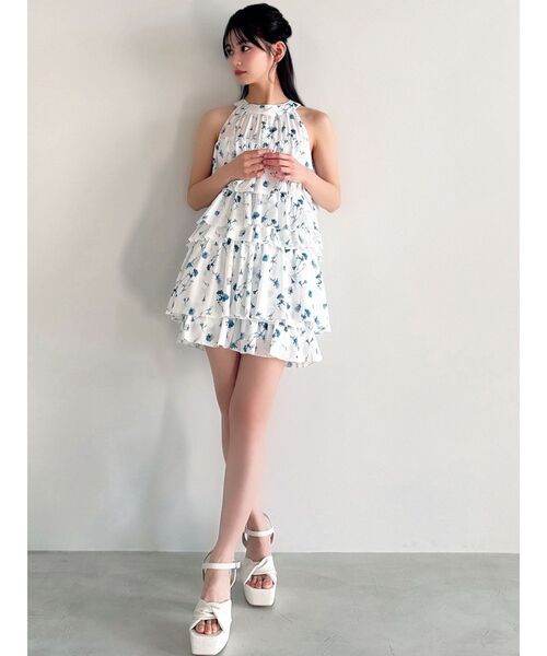 RESEXXY（リゼクシー）の「【memorif.】フラワーフリルショートパンツ【セットアップ着用可能】（その他パンツ・レディース・イエロー/ホワイト・FREE）」の14枚目の写真