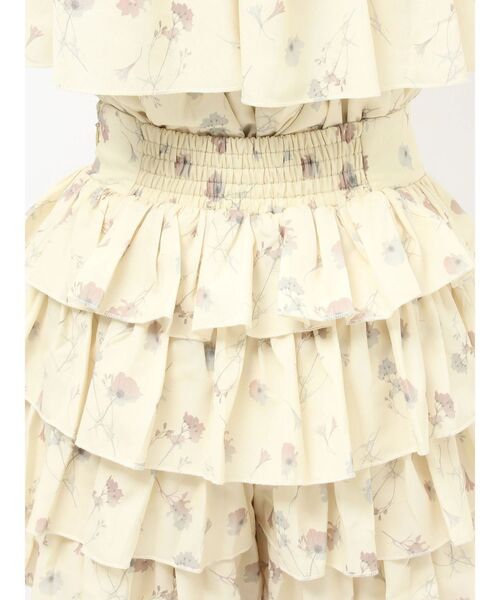 RESEXXY（リゼクシー）の「【memorif.】フラワーフリルショートパンツ【セットアップ着用可能】（その他パンツ・レディース・イエロー/ホワイト・FREE）」の19枚目の写真