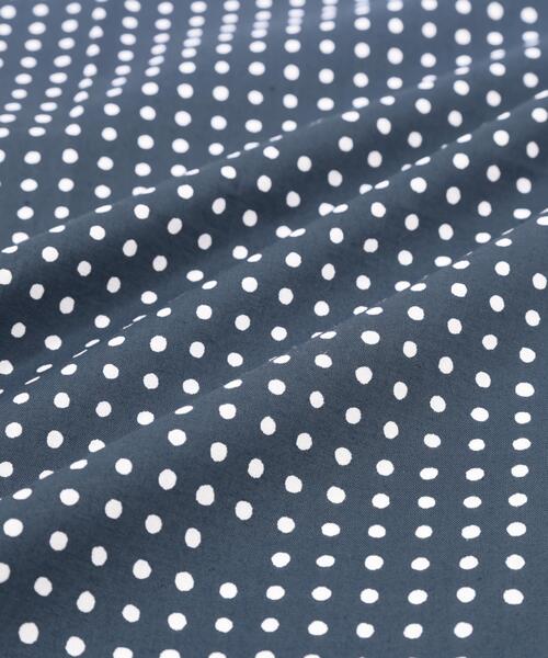 MHL.(エムエイチエル)の「VINTAGE SPOTS SCARF(ストール/ショール・レディース・ブルー/ブラック・FREE)」の12枚目の写真