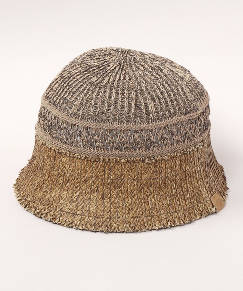 CA4LA(カシラ)の「CF TROPICAL BOY(ハット・メンズ・ブラック/ブラウン/ベージュ・ONESIZE)」の2枚目の写真
