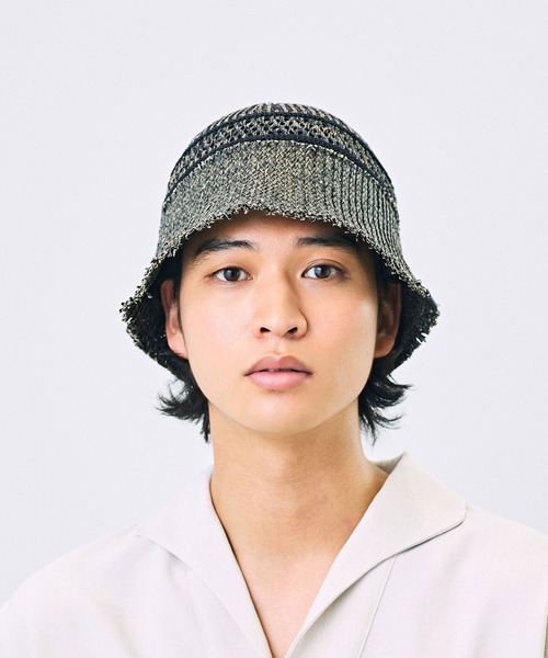 CA4LA(カシラ)の「CF TROPICAL BOY(ハット・メンズ・ブラック/ブラウン/ベージュ・ONESIZE)」の1枚目の写真