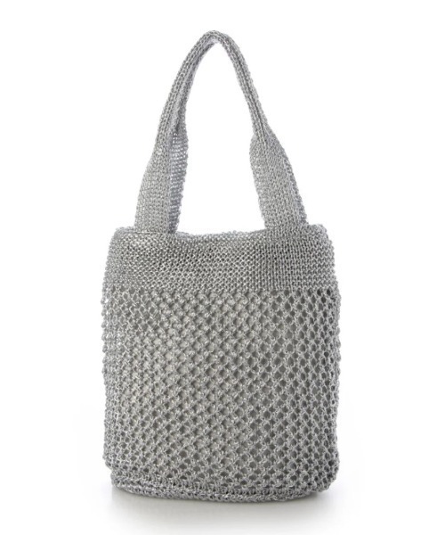 CACHELLIE（カシェリエ）の「METALLIC FLAT TOTE（トートバッグ・レディース・ゴールド/シルバー・FREE）」の2枚目の写真