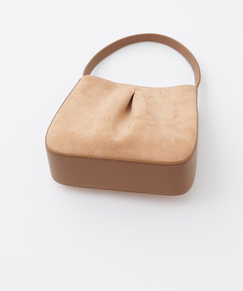 DISCOAT（ディスコート）の「フロントタックミニバッグ（ハンドバッグ・レディース・ブラック/キャメル・FREE）」の15枚目の写真