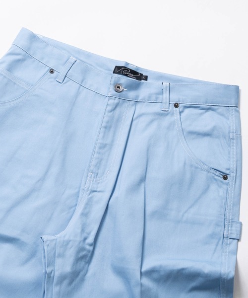JOHN'S CLOSET(ジョンズクローゼット)の「【50】ルーズシルエットデニムペインターパンツ(デニムパンツ・メンズ・ワンウォッシュ/ブラック系/キナリ/ライトグレー/ネイビー/ベージュ/チャコールグレー/ブラック系その他/ブルー系その他3/サックスブルー/ライトブルー/オリーブ/ブラック・LARGE/MEDIUM/X-LARGE)」の14枚目の写真