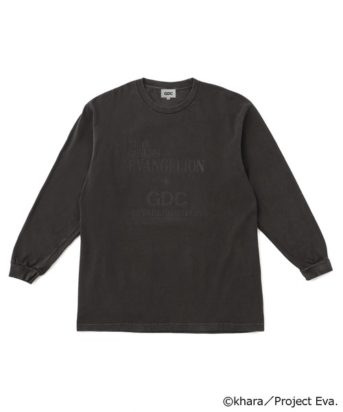 GDC(ジーディーシー)の「【GDC×EVANGELION】The Pilot Long Sleeve Tee(Tシャツ/カットソー・メンズ・チャコール・SMALL/MEDIUM/LARGE/X-LARGE)」の3枚目の写真