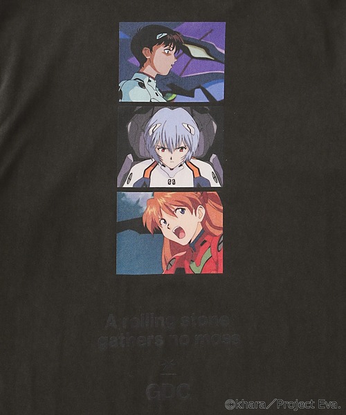GDC(ジーディーシー)の「【GDC×EVANGELION】The Pilot Long Sleeve Tee(Tシャツ/カットソー・メンズ・チャコール・SMALL/MEDIUM/LARGE/X-LARGE)」の1枚目の写真