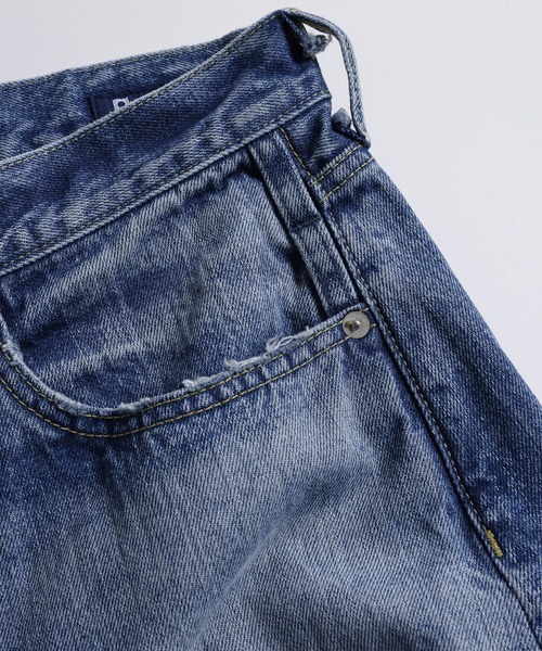 FDMTL(ファンダメンタル)の「FDMTL/ファンダメンタル/HAKAMA DENIM PANTS 10YR WASH(デニムパンツ・メンズ・インディゴブルー・32/30/28)」の8枚目の写真