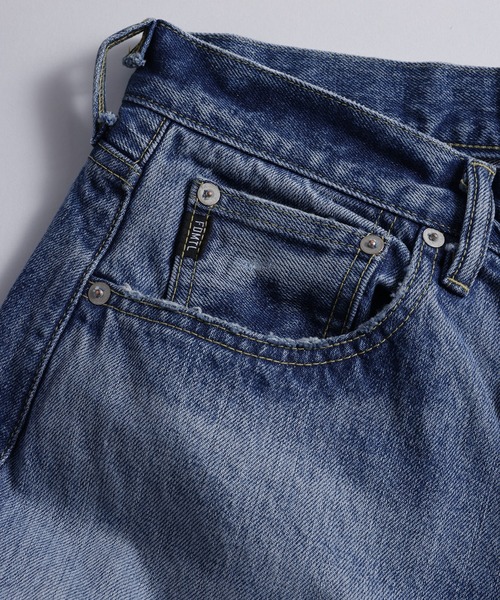 FDMTL(ファンダメンタル)の「FDMTL/ファンダメンタル/HAKAMA DENIM PANTS 10YR WASH(デニムパンツ・メンズ・インディゴブルー・32/30/28)」の9枚目の写真