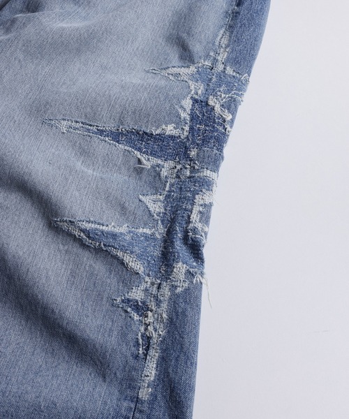 FDMTL(ファンダメンタル)の「FDMTL/ファンダメンタル/HAKAMA DENIM PANTS 10YR WASH(デニムパンツ・メンズ・インディゴブルー・32/30/28)」の12枚目の写真