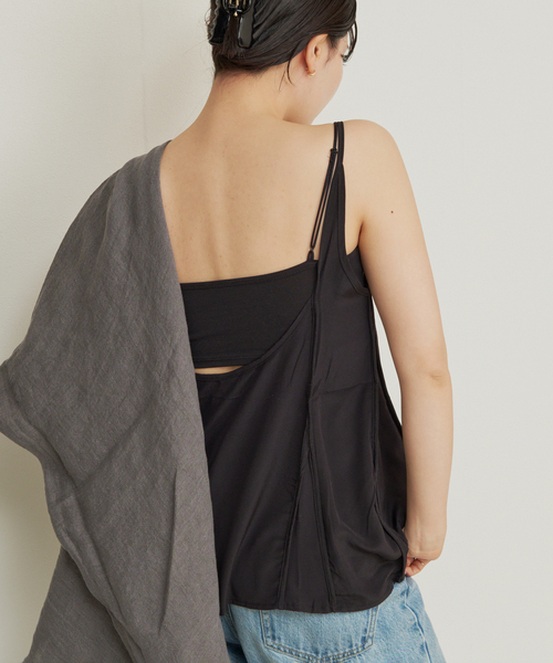 【yoo品】baserange キャミソール BASERANGE / ベースレンジ ADE TOP キャミソール（キャミソール