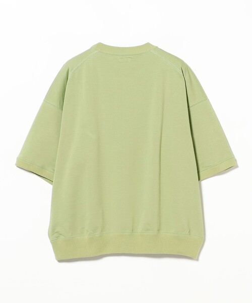 BEAMS BOY(ビームスボーイ)の「Sanca / HI GAUGE CREW SWEAT SHORT SLEEVE(スウェット・レディース・グリーン・0)」の3枚目の写真