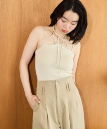 mysty woman | ホルターネックカップINキャミ2 666269(キャミソール)