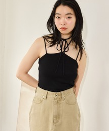mysty woman | ホルターネックカップINキャミ2 666269(キャミソール)