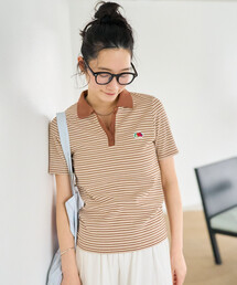FRUIT OF THE LOOM × FREAK'S STORE/フルーツオブザルーム 別注 マルチボーダーポロTシャツ
